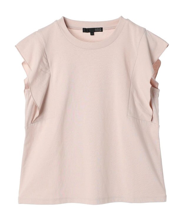 Green Parks ・ＳＵＧＡＲ　ＳＰＯＯＮ【ＣＯＯＬ】フレンチスリーブＴＥＥ Light Pink