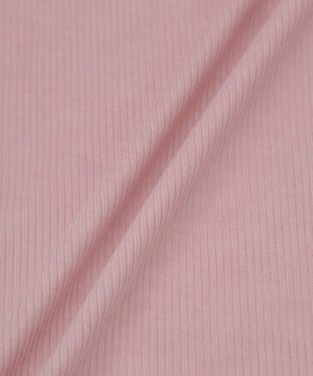 earth music&ecology クルーネックシアーテレコプルオーバー Pink