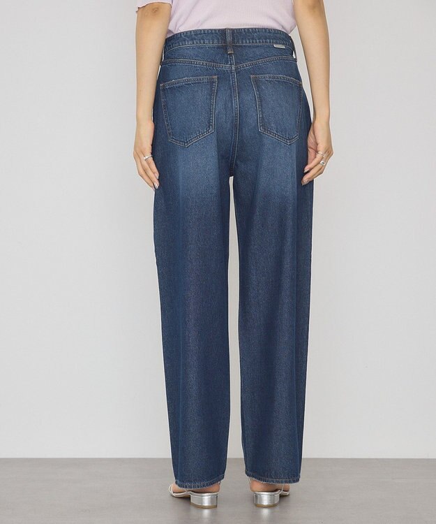 AMERICAN HOLIC ダメージワイドデニム Indigo