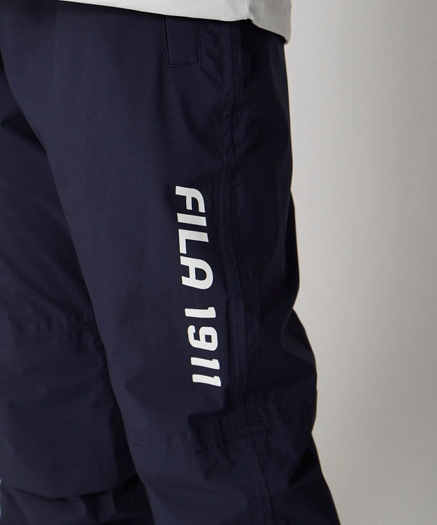 FILA GOLF／marie claire 【FILA GOLF】 収納袋付きレインウェア上下セット ホワイト