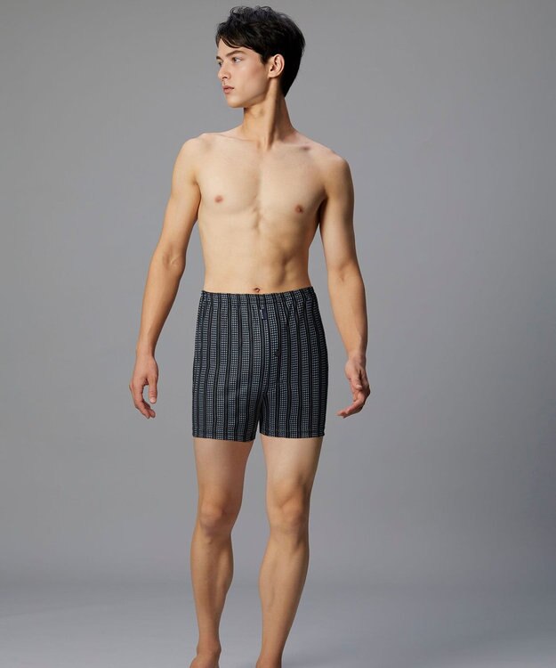 WACOAL MEN トランクス 天然由来繊維（混） しっとりなめらかな肌ざわり ニット素材 前開き GT7802 /ブロス バイ ワコールメン ダークブラウン