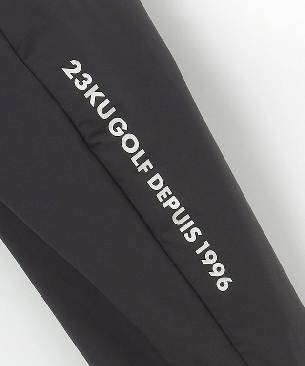 23区GOLF 【WOMEN】ミドル丈 中綿ブルゾン ブラック系