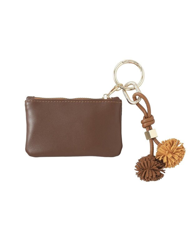 Green Parks タッセルポーチチャーム Brown