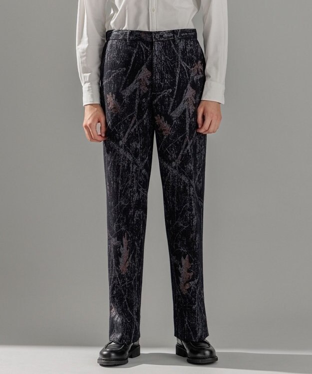 JOSEPH HOMME フォレストジャガード / HARRY ブラック系3