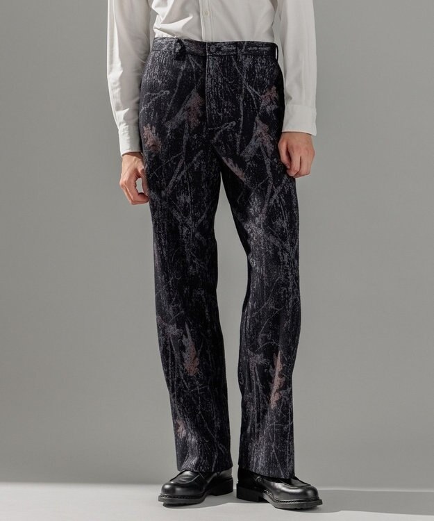 JOSEPH HOMME フォレストジャガード / HARRY ブラック系3