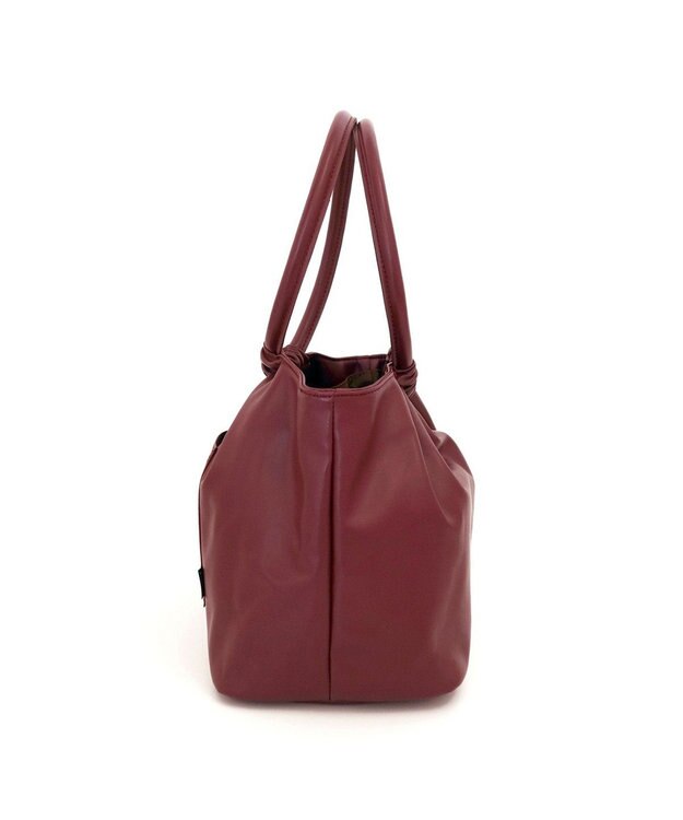 ROOTOTE 1251【合皮ギャザートート】LT.デリ.クランプリー-A 01：ビバマゼンタ