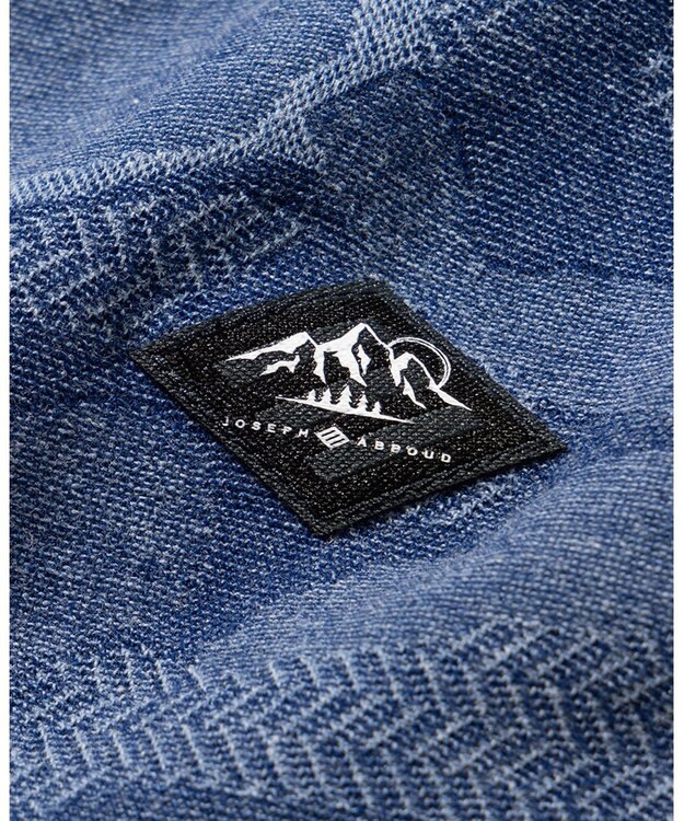 JOSEPH ABBOUD MOUNTAIN 【吸水速乾・男女兼用】カモフラジャガードTシャツ ブルー系7