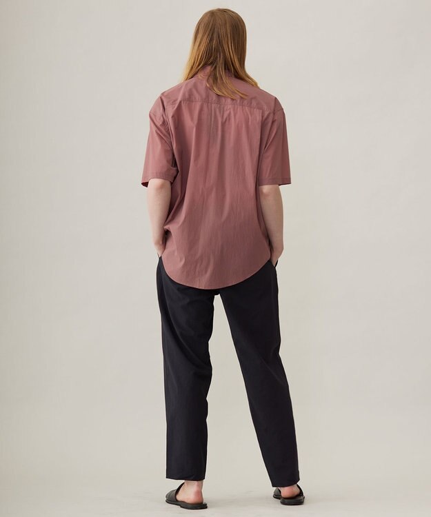 UNFILO MENS Light Move ポケットシャツ [24年春夏商品] ダスティ ピンク