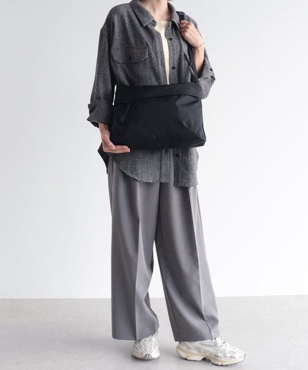 ACE BAGS & LUGGAGE ace. サニ ショルダーバッグ A4サイズ 13.3インチ収納 20403 エース ジェットブラック
