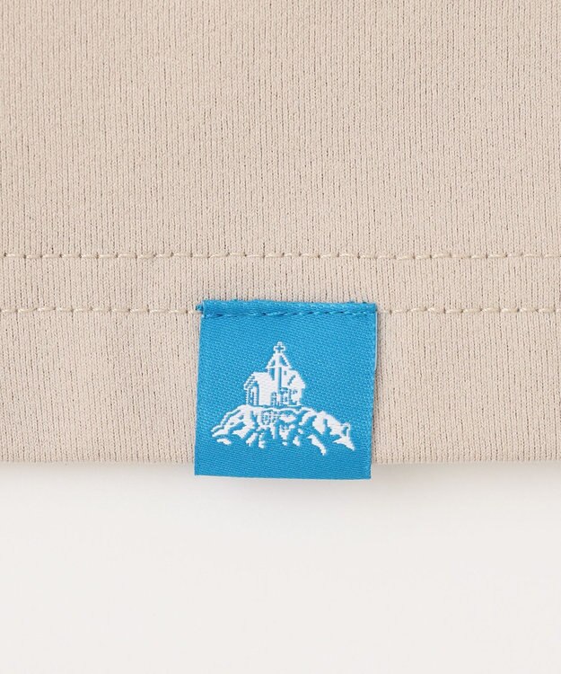 SHARE PARK LADIES 【UVカット・吸水速乾・ストレッチ・軽量 】モックネックＴシャツ ベージュ系