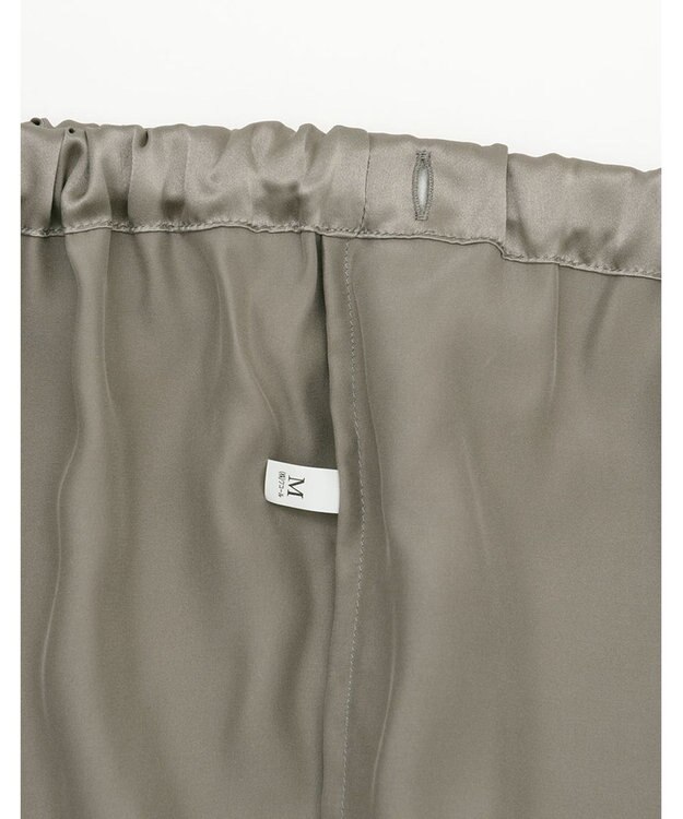 ワコール／睡眠科学 【メンズパジャマ】　シルクサテン　ロング袖・ロングパンツ　睡眠科学／ワコール　YGX583 グレー