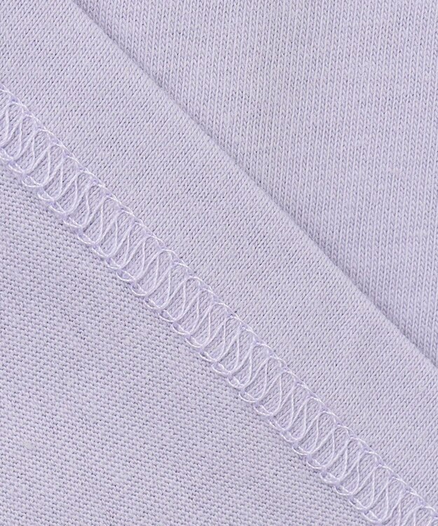 ANY KIDS フォトプリント 長袖 Ｔシャツ ラベンダー×イヌ