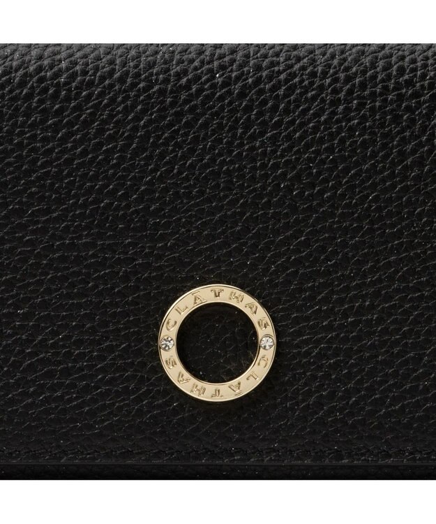 CLATHAS カーラ かぶせ長財布 ブラック