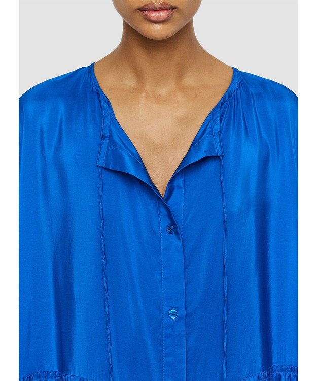 JOSEPH 【洗える】ハボタイ　リラックスフィットドレス Ultra Marine