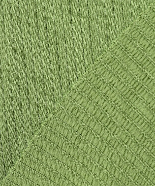 SHARE PARK LADIES 【セットアイテム】レーヨンナイロンニットワンピース グリーン系