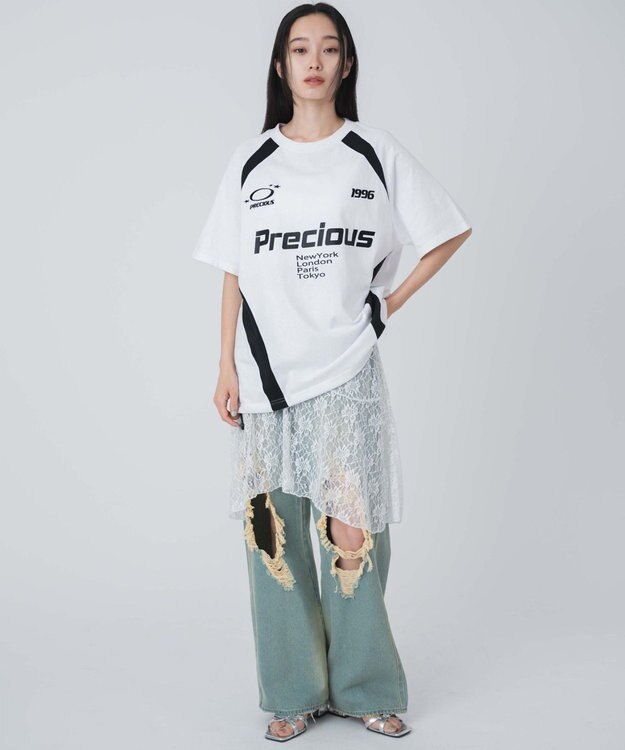 WEGO ゲームグラフィック切り替えビッグT ホワイト