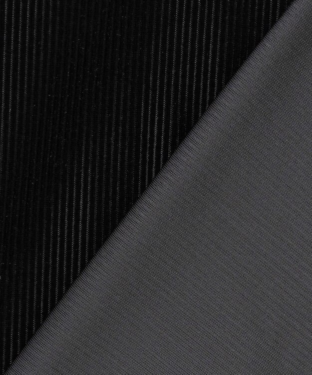 ANY SIS S 【BAILA12月号掲載・貴島明日香さんコラボ】ドッキングビスチェワンピース×インナーセット グレー×ブラック