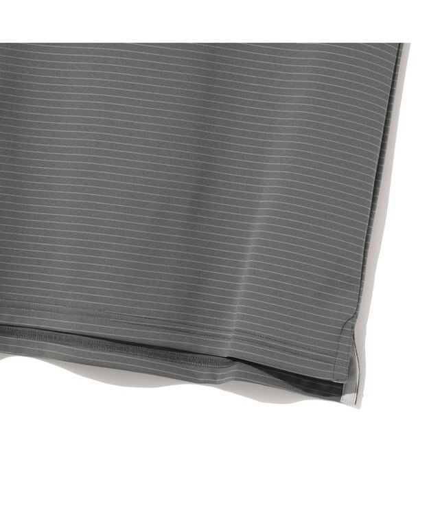 ZERO HALLIBURTON ノースリーブボーダーモックネック ZHG-W6S5b 85218 グレー