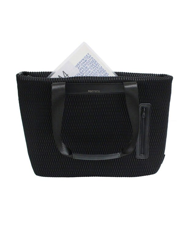 ROOTOTE 1073【軽くてしっかり!】LT.ミディアム.タウニー-A 01：ブラック