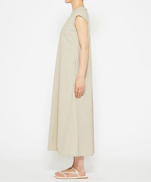 uncrave 【撥水・接触冷感・UVカット・洗濯機洗い可】マルチファンクションナイロン ワンピース（uncrave STANDARD） ライトベージュ