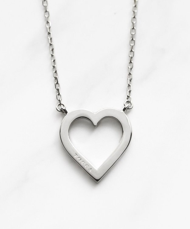 TOCCA WISH IN HEART NECKLACE ネックレス シルバー系