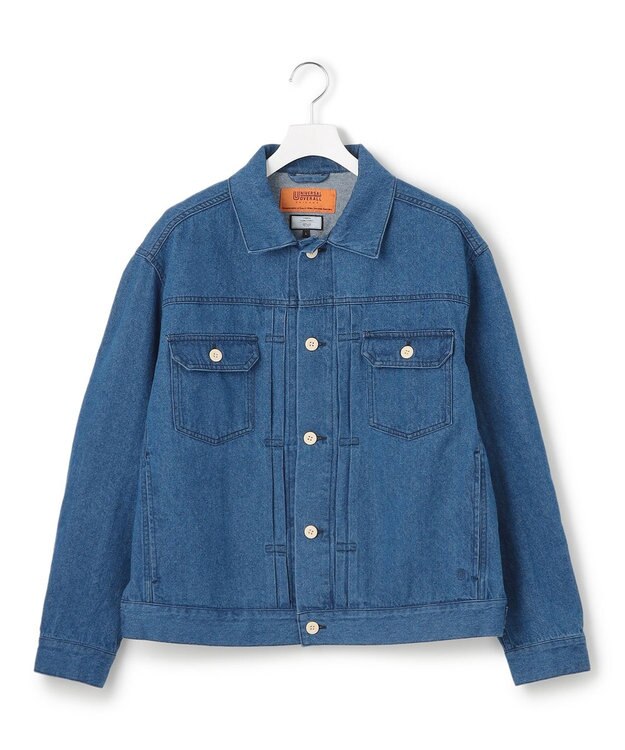 J.PRESS YORK STREET 【UNISEX】UNIVERSAL OVERALL × YORK STREET デニムジャケット ネイビー系