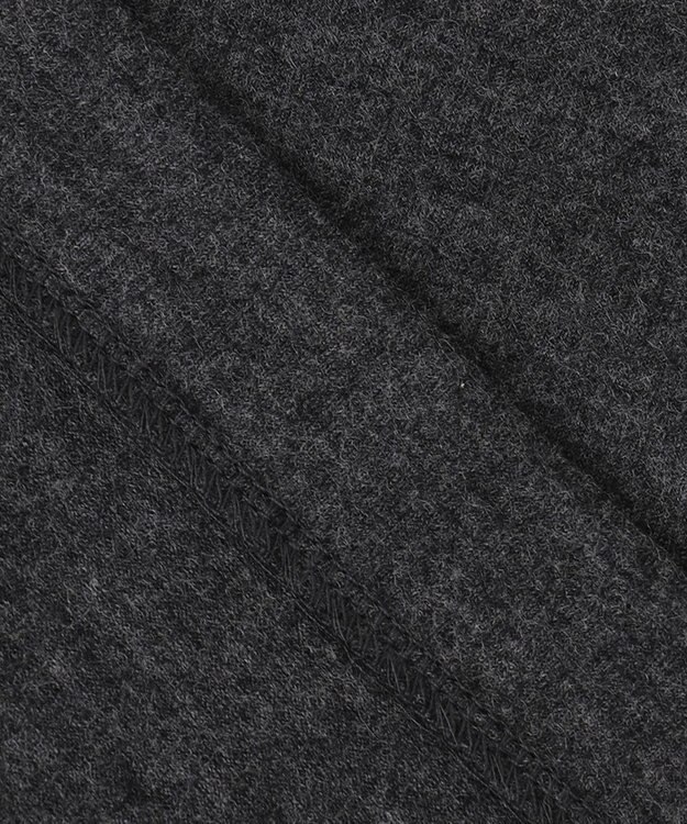 自由区 ウールニットコンビジャージー ワンピース グレー系