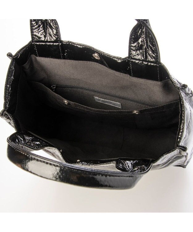 UNBILLION カシュカシュ cachecache / タテ型ショッパートートバッグ ブラック