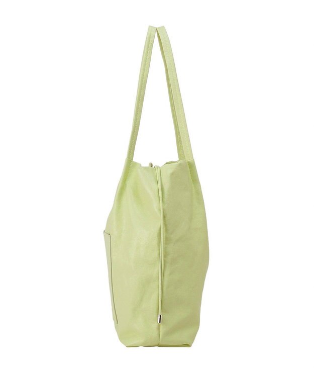 AMERICAN HOLIC ポケットA4トートバッグ Lime Green