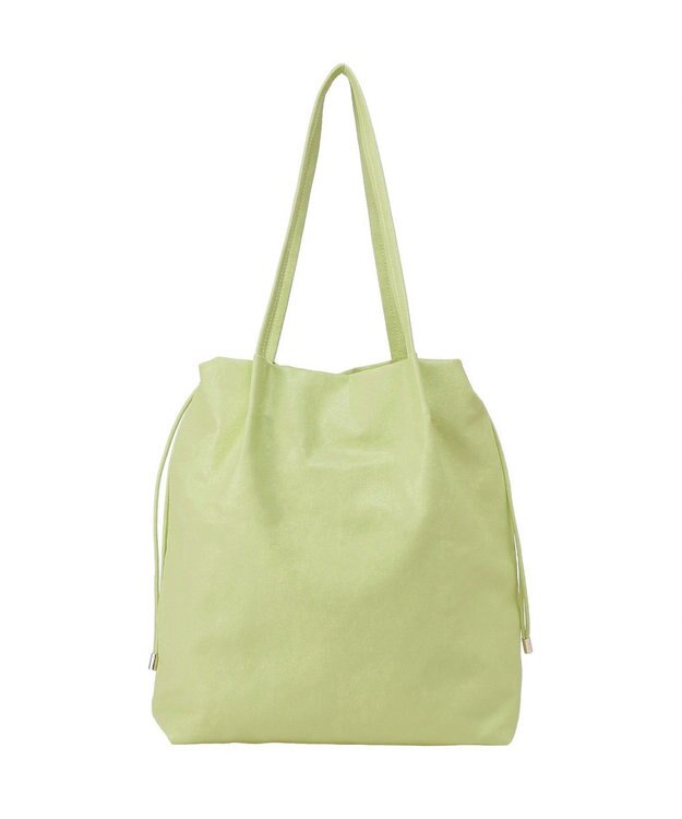AMERICAN HOLIC ポケットA4トートバッグ Lime Green