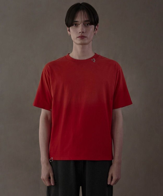 WEGO ピアス付きT（SS） レッド