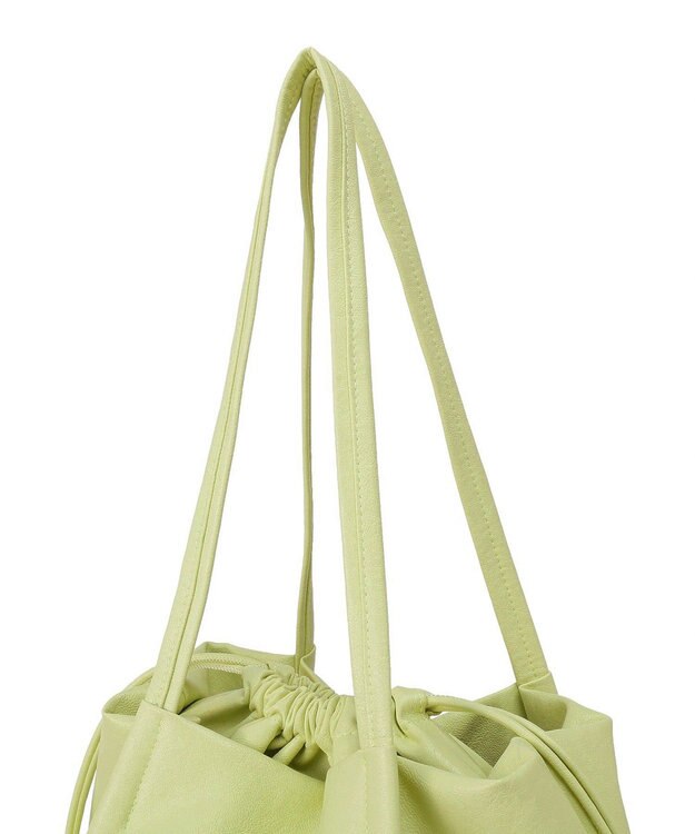 AMERICAN HOLIC ポケットA4トートバッグ Lime Green