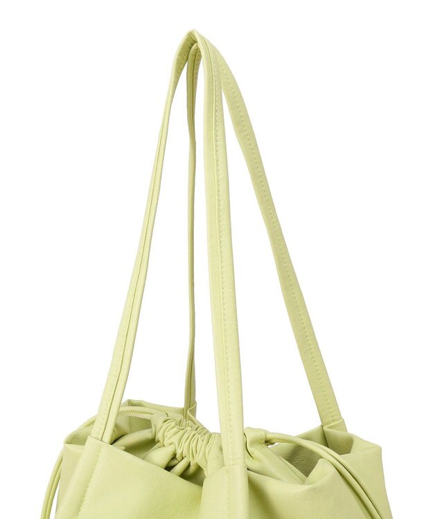 AMERICAN HOLIC ポケットA4トートバッグ Lime Green