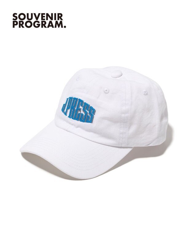 J.PRESS MEN 【J.PRESS ORIGINALS】【UNISEX】Cotton Twill J.PRESS Logo Cap ホワイト系