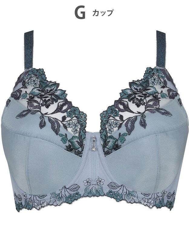 Wing Wing Lesiage 【5000シリーズ】 フルカップブラ 安定感のあるやさしいつけごこち PB5000 ウイング／ワコール ブルー