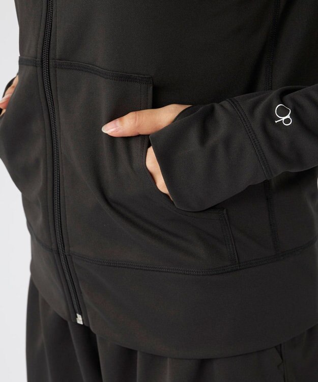 OP／FILA 【Ocean Pacific】2way 鹿の子ラッシュガード チャコールグレー