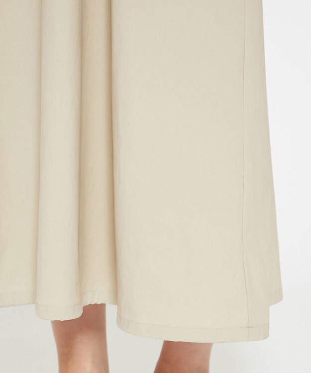 uncrave 【撥水・接触冷感・UVカット・洗濯機洗い可】マルチファンクションナイロン ワンピース（uncrave STANDARD） ライトベージュ