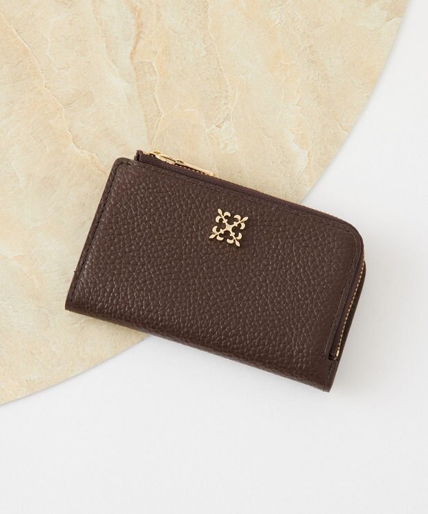 russet 【2025AW新作】ミニモノグラムプレートフラグメントケース(SO-435) D.Brown