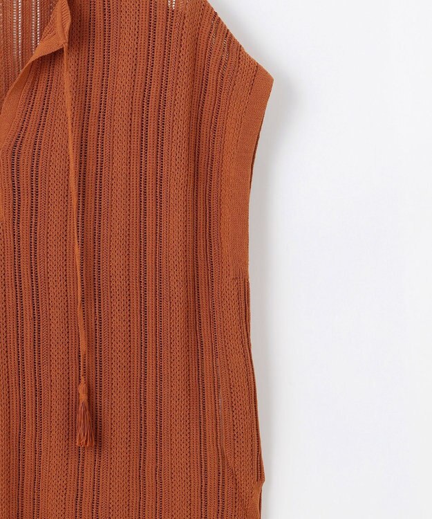 自由区 【カタログ掲載・セットアップ対応・洗える】シアーコイルプルオーバー ニット コッパー