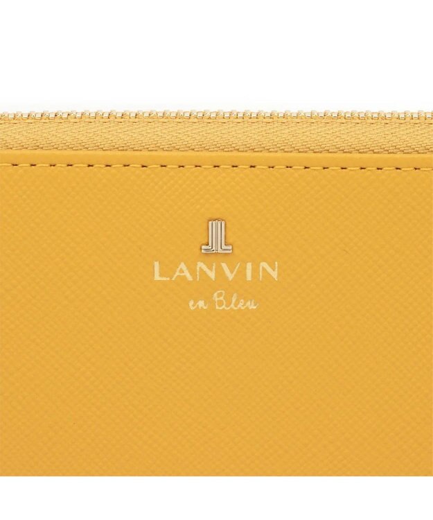 LANVIN en Bleu リュクサンブールカラー Lファスナー長財布 マスタード