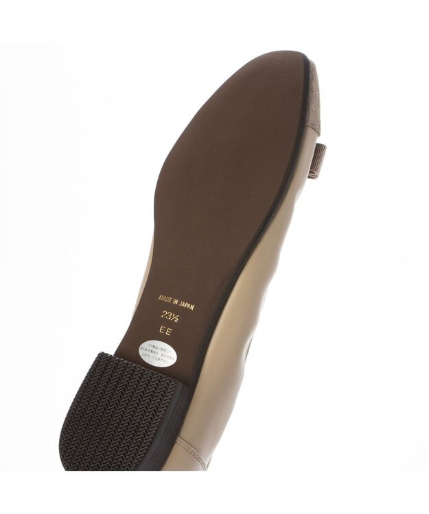 Riz raffinee <Riz raffinee>リボン付きローヒールパンプス ベージュ