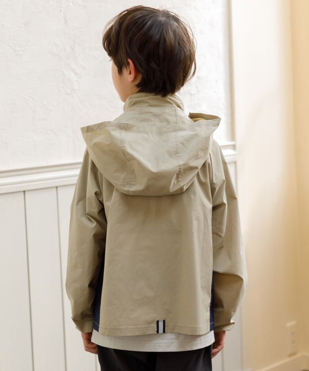 J.PRESS KIDS 【140-170cm】ポリエステルウェザークロス ブルゾン ベージュ系