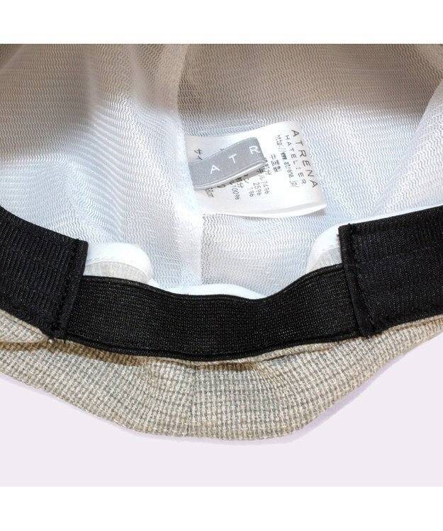 ATRENA Wind Tweedキャスジョッキー グレージュ