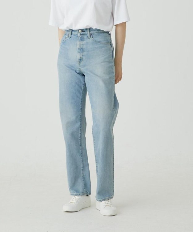 caqu modern classic テーパードデニムパンツ USEDWASH 7years