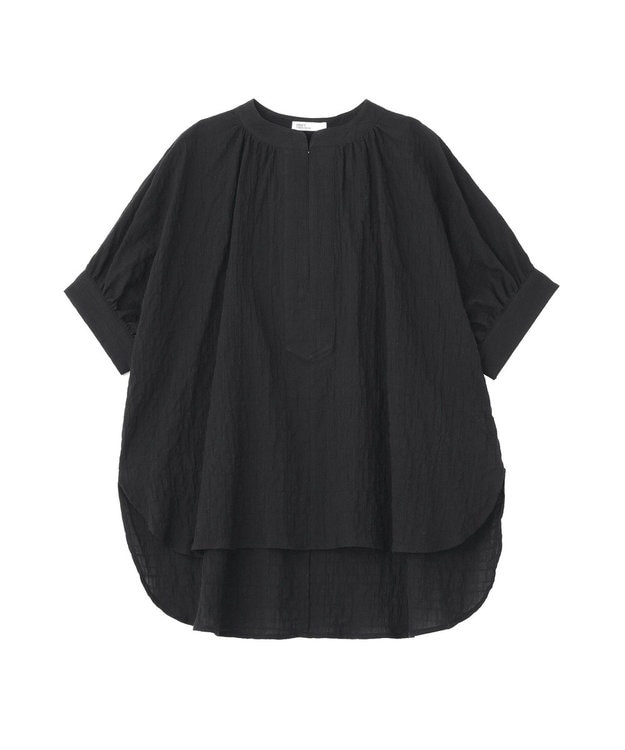 CRAFT STANDARD BOUTIQUE ナチュラルワッシャーブラウス【WEB限定カラー有り】 Black