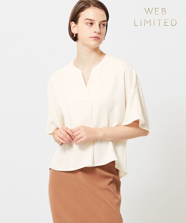 BEIGE， 【好評につき追加生産決定！・ WEB限定】ANDRE / ブラウス Ecru