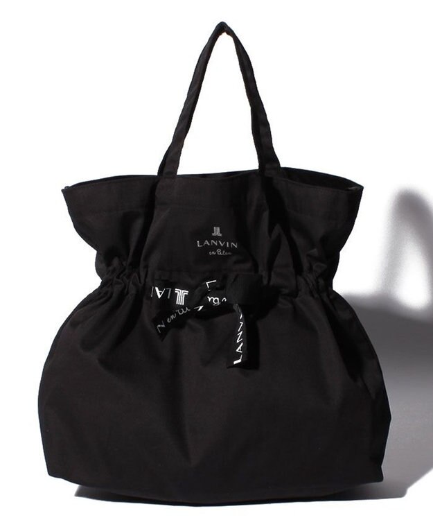 LANVIN en Bleu サリー エコバッグ ブラック