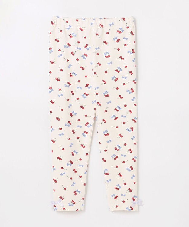 ANY KIDS 総柄フルレングス レギンス サクランボ