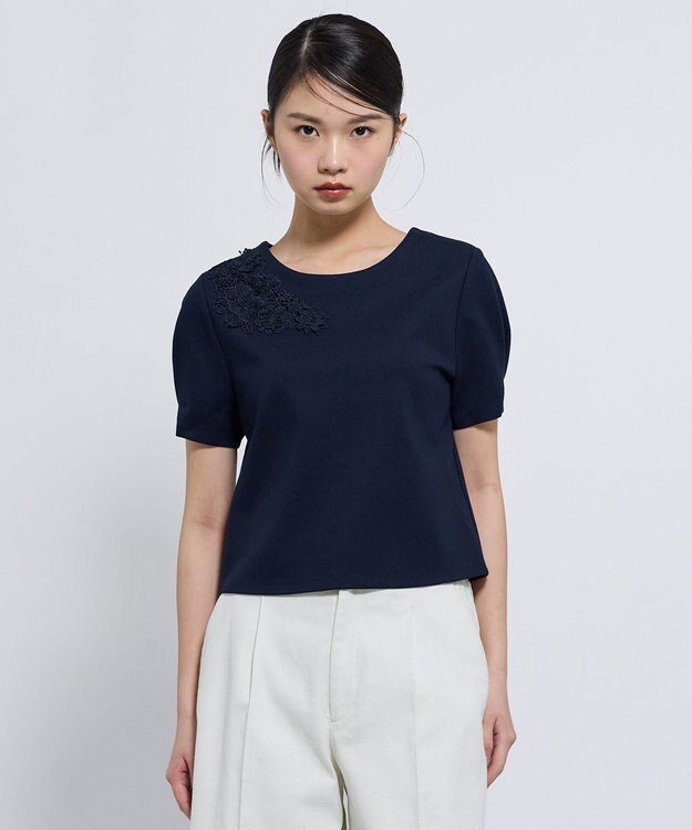 TOCCA LITTLE BOUQUET Tシャツ ネイビー系
