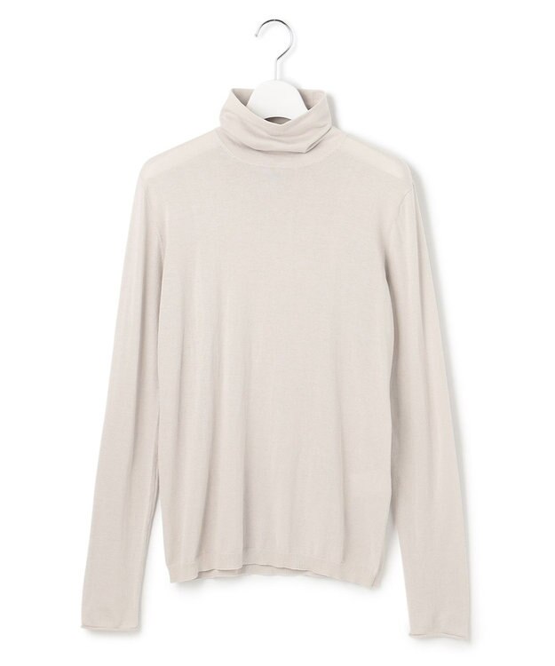 23区 【CLASSY.1月号掲載】スムージーコットン シアー ニット ベージュ系